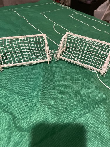 Subbuteo vintage pitch goals - subbuteo,