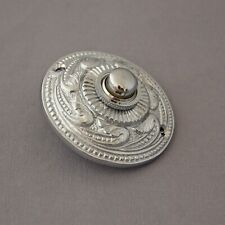 Decorative Chrome Victorian Bell Push