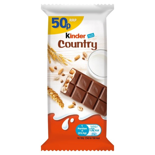 Kinder country chocolate - kinder,