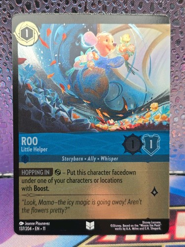 Disney lorcana tcg roo little - disney,