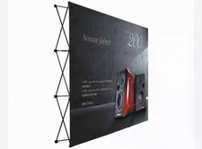 2.3*2.3m portable pop up exhibition display stand