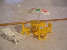 Playmobil 100% Complete Set 7072 Garden Patio Outdoor Furniture