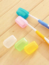 5pcs Portable Toothbrush Head Cover, Toothbrush Protector Cap Holder.