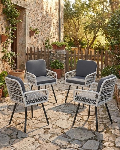 Pcs patio garden dining - 4,