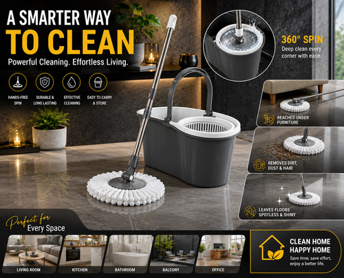 360 floor magic - spin, mop