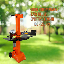 Ton electric log splitter - 8,