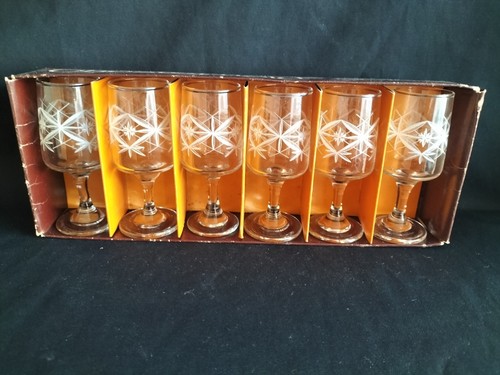 Mcm sherry glasses - glasses, vintage