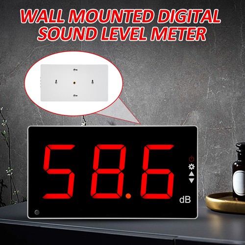 Large lcd digital sound level - digital,