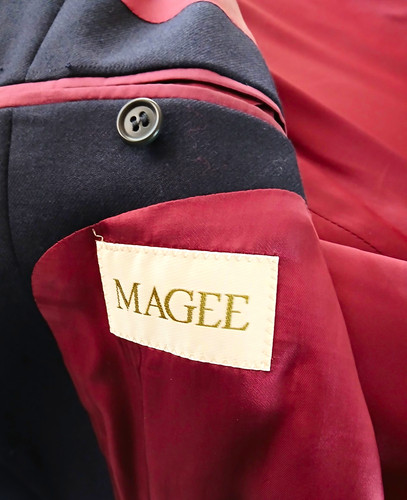 Magee classic men navy lined - magee,
