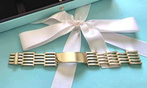 Tiffany wide silver and - wide,