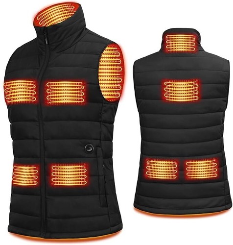 Women heated vest - vest, outdoor