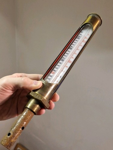 Steam boiler temperature - temperature, gauge