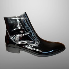 New Authentic $975 Cesare Paciotti US 8.5 Ankle Boots Italian Designer Shoes 