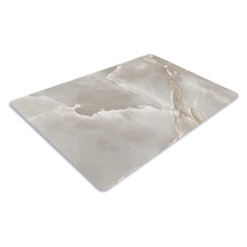 Glass Worktop Saver-3 Sizes-Kitchen Tempered Glass Chopping Board-Marble Design