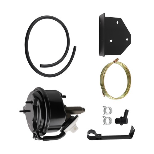 Brake servo with installation - with,