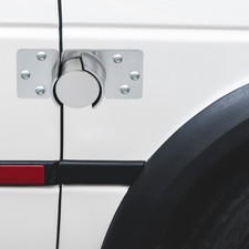 2 X VAN LOCK GARDEN SHED 73MM