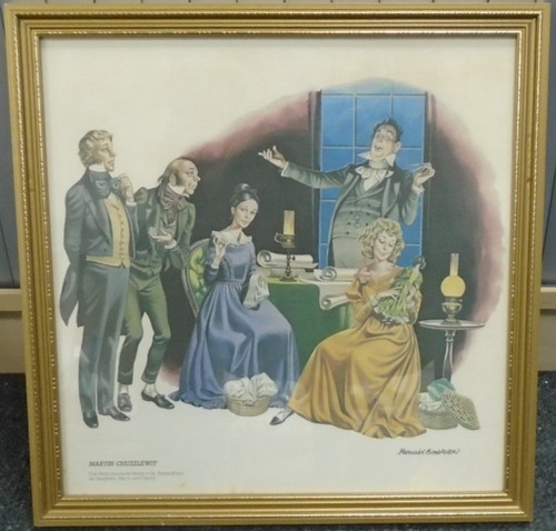Framed print martin - framed,