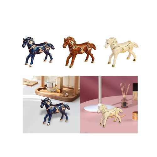Enameled jewelry box - box,
