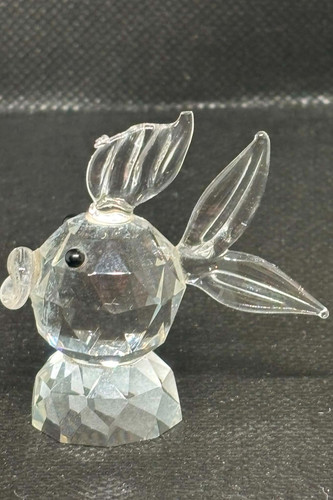Clear crystal goldfish - crystal,