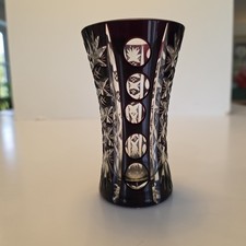 Vintage Bohemian Cut Glass