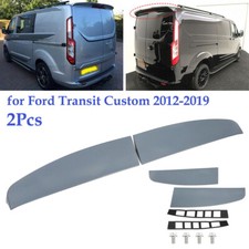 Rear Roof Spoiler For Ford Transit Custom 2012-2019 Double Door Barn Twin Model