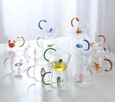 New animal glass 400ml - glass,