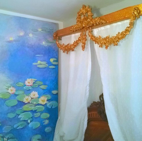 Antique french bed ciel lit - de,