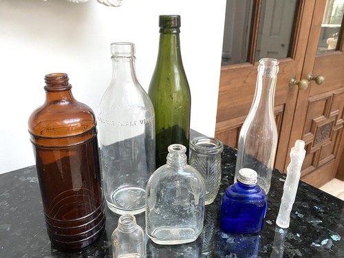 Vintage glass bottles - bottles, 9