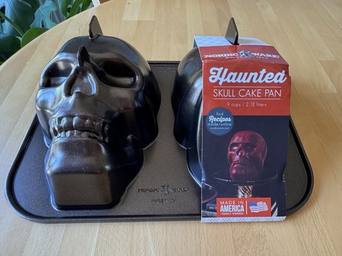 Nordic ware haunted skull cake - nordic,