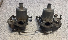 Classic car twin carbs - su,