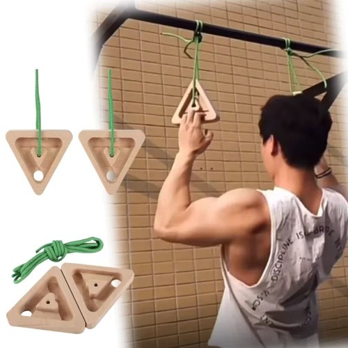 Triangle climbing hangboard - triangle,