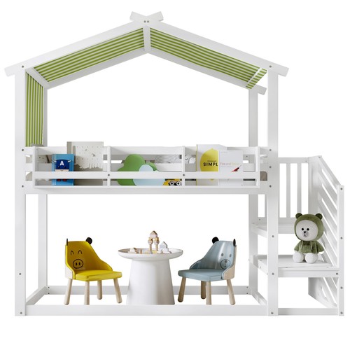Bunk bed house cabin - bunk,