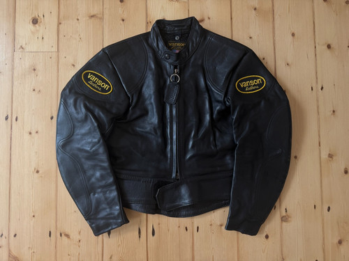 Vanson leathers black leather - vanson,