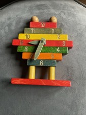 Vintage Wooden toy stacking