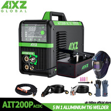 UK 200A 5in1 AC DC TIG Welding Machine IGBT Pulse TIG/MMA/Spot Welder Foot Pedal