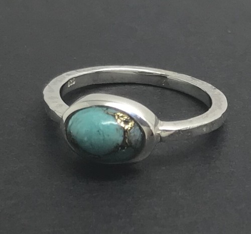 Mohave turquoise oval ring