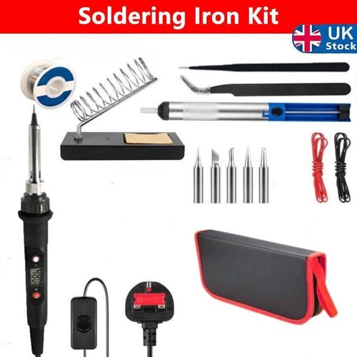 Soldering iron kit - kit, lcd