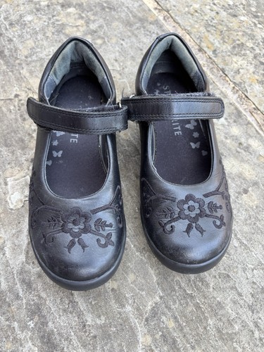 Start rite black - leather, girls