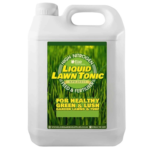 Liquid lawn tonic fertiliser - liquid, |