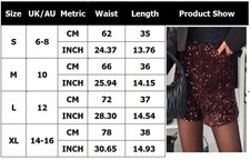 Christmas Party Sequins Shorts