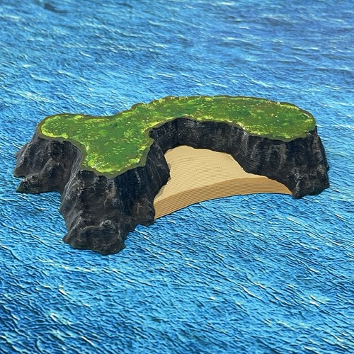 Island terrain for tabletop - terrain,