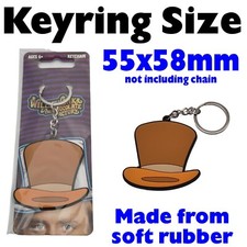 Willy Wonka Bar Keychains