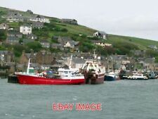 PHOTO  ORKNEY BOATS IN THE HARBOUR