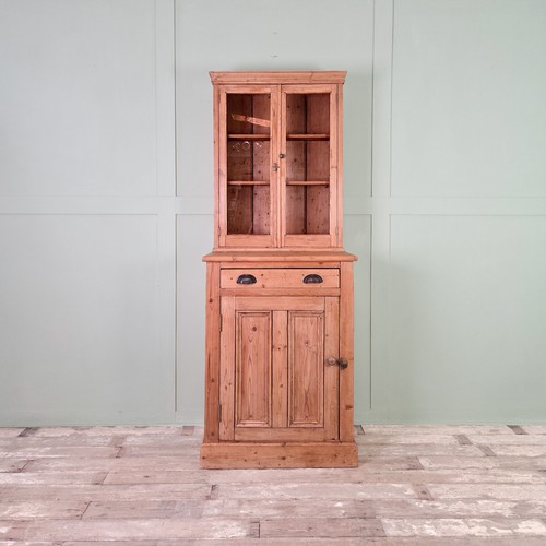 Vintage pine glazed kitchen - pine,
