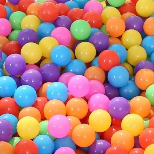 Pcs colorful soft plastic - 50,