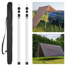 2x 230cm Tent Poles Telescopic