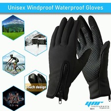 Winter Warm Gloves Thermal Windproof Cycling Anti-slip Ski TouchScren Waterproof