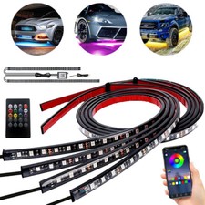 4x RGB LED Under Car Tube