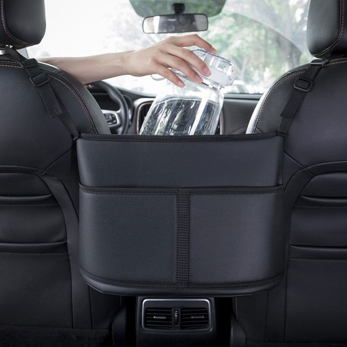 Leather car handbag holder - car,