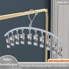 10 Stainless Steel Sock Clips